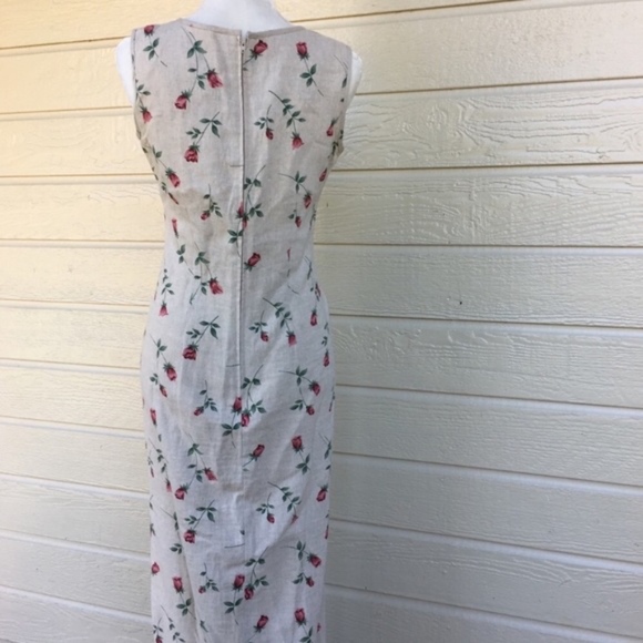 1970s GIORGIO SANT ANGELO VINTAGE MAXI DRESS - Picture 4 of 8